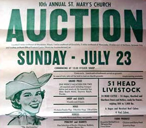 auction poster
